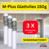 3x M-Plus Glattvlies 150g 0,75 m x 25 m = 56,25 qm