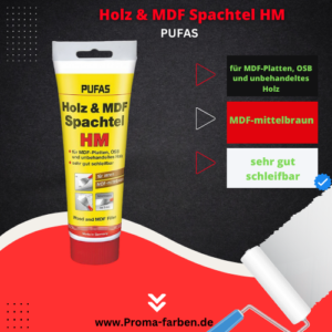 Pufas Holz und MDF Spachtel HM 400g
