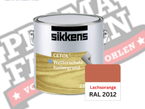 Sikkens Cetol Wetterschutzfarbe RAL 2012 Lachsorange online bestellen bei ProMa Farben