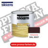 Sikkens Cetol Wetterschutzfarbe RAL 3007 Schwarzrot online bestellen bei ProMa Farben