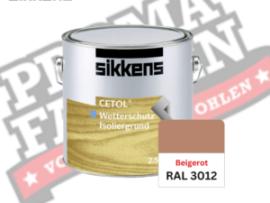 Sikkens Cetol Wetterschutzfarbe RAL 3012 Beigerot online bestellen bei ProMa Farben