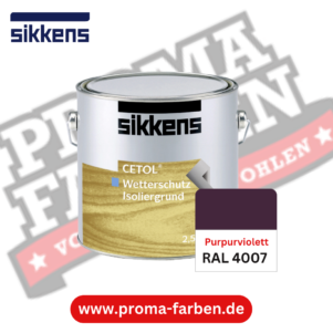 Sikkens Cetol Wetterschutzfarbe RAL 4007 Purpurviolett online bestellen bei ProMa Farben