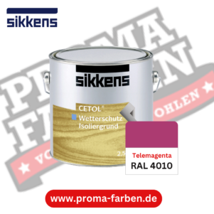 Sikkens Cetol Wetterschutzfarbe RAL 4010 Telemagenta online bestellen bei ProMa Farben