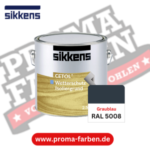 Sikkens Cetol Wetterschutzfarbe RAL 5008 Graublau online bestellen bei ProMa Farben