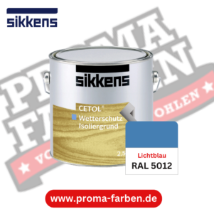 Sikkens Cetol Wetterschutzfarbe RAL 5012 Lichtblau online bestellen bei ProMa Farben