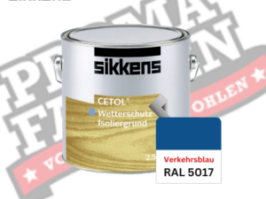 Sikkens Cetol Wetterschutzfarbe RAL 5017 Verkehrsblau online bestellen bei ProMa Farben