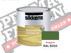 Sikkens Cetol Wetterschutzfarbe RAL 6010 Grasgrün online bestellen bei ProMa Farben