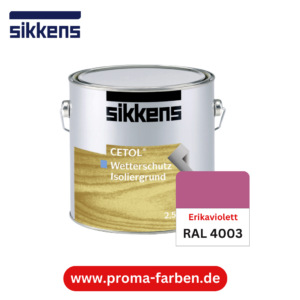Sikkens Cetol Wetterschutzfarbe RAL 4003 Erikaviolett