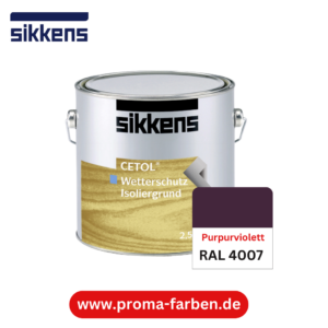 Sikkens Cetol Wetterschutzfarbe RAL 4007 Purpurviolett