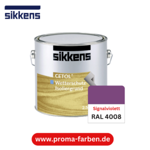 Sikkens Cetol Wetterschutzfarbe RAL 4008 Signalviolett
