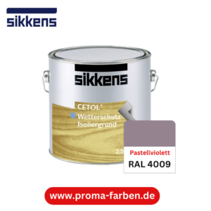 Sikkens Cetol Wetterschutzfarbe RAL 4009 Pastellviolett