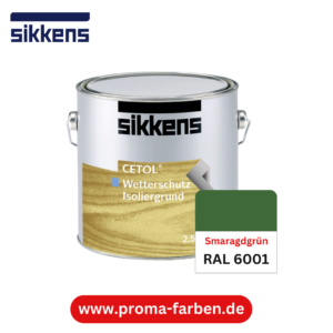 Sikkens Cetol Wetterschutzfarbe RAL 6001 Smaragdgrün