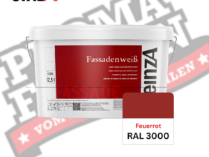 einzA Fassadenfarbe RAL 3000 Feuerrot online bestellen bei ProMa Farben