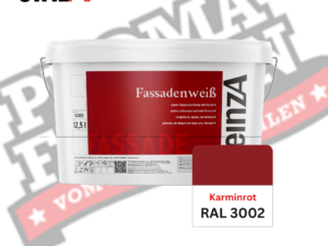 einzA Fassadenfarbe RAL 3002 Karminrot online bestellen bei ProMa Farben