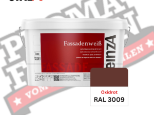einzA Fassadenfarbe RAL 3009 Oxidrot online bestellen bei ProMa Farben