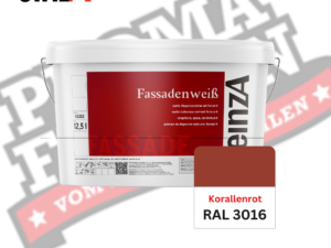 einzA Fassadenfarbe RAL 3016 Korallenrot online bestellen bei ProMa Farben