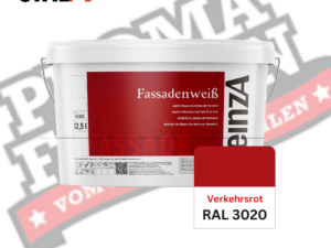einzA Fassadenfarbe RAL 3020 Verkehrsrot online bestellen bei ProMa Farben