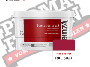 einzA Fassadenfarbe RAL 3027 Himbeerrot online bestellen bei ProMa Farben