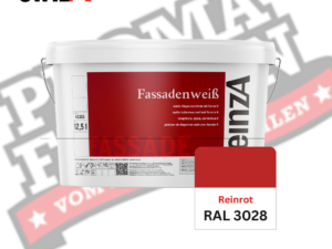einzA Fassadenfarbe RAL 3028 Reinrot online bestellen bei ProMa Farben