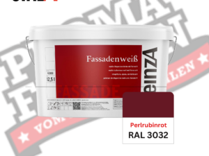einzA Fassadenfarbe RAL 3032 Perlrubinrot online bestellen bei ProMa Farben