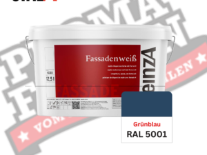 einzA Fassadenfarbe RAL 5001 Grünblau online bestellen bei ProMa Farben