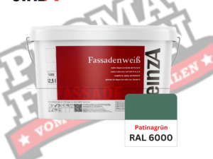 einzA Fassadenfarbe RAL 6000 Patinagrün online bestellen bei ProMa Farben