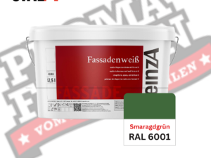 einzA Fassadenfarbe RAL 6001 Smaragdgrün online bestellen bei ProMa Farben