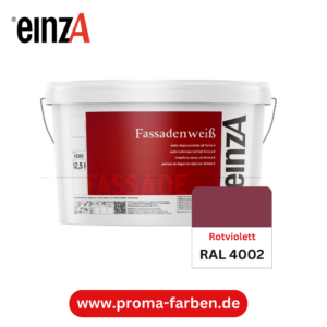 einzA Fassadenfarbe RAL 4002 Rotviolett