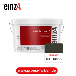 einzA Fassadenfarbe RAL 6006 Grauoliv