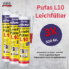 3x Pufas L10 pufamur Leichtfüller 310ml