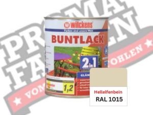 Wilckens 2in1 Buntlack glänzend RAL 1015 Hellelfenbein online bestellen bei ProMa Farben
