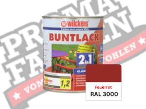 Wilckens 2in1 Buntlack glänzend RAL 3000 Feuerrot online bestellen bei ProMa Farben
