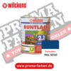 Wilckens 2in1 Buntlack glänzend RAL 5010 Enzianblau online bestellen bei ProMa Farben