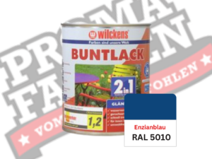 Wilckens 2in1 Buntlack glänzend RAL 5010 Enzianblau online bestellen bei ProMa Farben