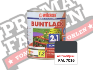 Wilckens 2in1 Buntlack glänzend RAL 7016 Anthrazitgrau online bestellen bei ProMa Farben