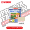 Wilckens 2in1 Buntlack seidenmatt RAL 1015 Hellelfenbein online bestellen bei ProMa Farben
