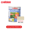 Wilckens 2in1 Buntlack seidenmatt RAL 1015 Hellelfenbein – Bild 2