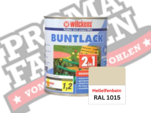 Wilckens 2in1 Buntlack seidenmatt RAL 1015 Hellelfenbein online bestellen bei ProMa Farben
