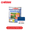 Wilckens 2in1 Buntlack seidenmatt RAL 5010 Enzianblau – Bild 2