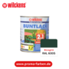 Wilckens 2in1 Buntlack seidenmatt RAL 6005 Moosgrün – Bild 2