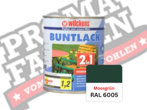 Wilckens 2in1 Buntlack seidenmatt RAL 6005 Moosgrün online bestellen bei ProMa Farben