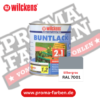 Wilckens 2in1 Buntlack seidenmatt RAL 7001 Silbergrau online bestellen bei ProMa Farben
