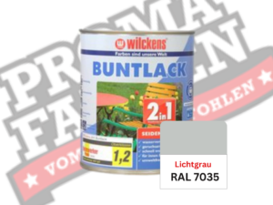 Wilckens 2in1 Buntlack seidenmatt RAL 7035 Lichtgrau online bestellen bei ProMa Farben