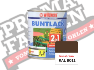 Wilckens 2in1 Buntlack seidenmatt RAL 8011 Nussbraun online bestellen bei ProMa Farben
