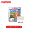 Wilckens 2in1 Buntlack seidenmatt RAL 9001 Cremeweiß – Bild 2