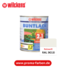 Wilckens 2in1 Buntlack seidenmatt RAL 9010 Reinweiß – Bild 2