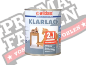 Wilckens 2in1 Klarlack seidenmatt 750ml online bestellen bei ProMa Farben
