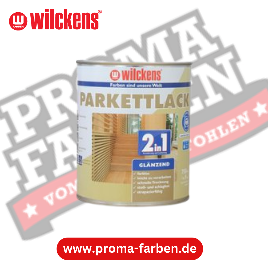 Wilckens 2in1 Parkettlack glänzend 2,5l Wilckens 2in1 Parkettlack glänzend 2,5l