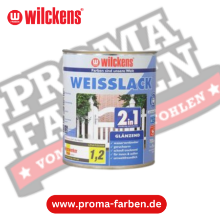 Wilckens 2in1 Weisslack glänzend 2,5l online bestellen bei ProMa Farben