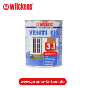 Wilckens 3in1 Venti Fix seidenmatt Weiss (Fensterlack) 750ml – Bild 2